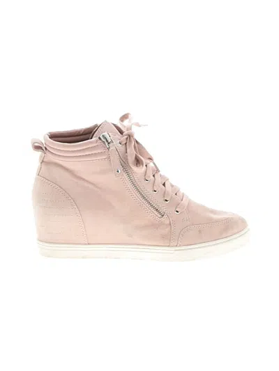 Pre-owned Linea Paolo Wedges In Pink
