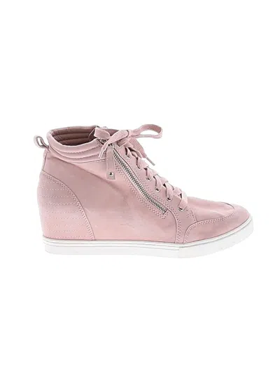 Pre-owned Linea Paolo Wedges In Pink