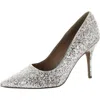 Linea Paolo Womens Glitter Pumps In Pink