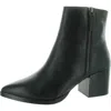 Linea Paolo Womens Zipper Ankle Boots In Black