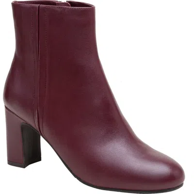 Linea Paolo Wylda Bootie In Burgundy