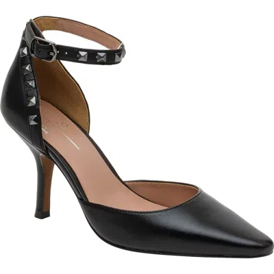 Linea Paolo Yanka Ankle Strap Pump In Black