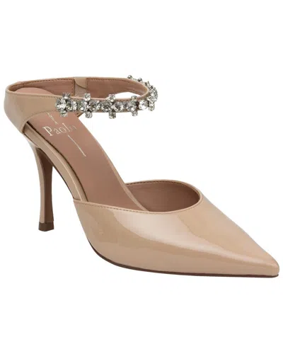 Linea Paolo Ynez Leather Pump In Neutral
