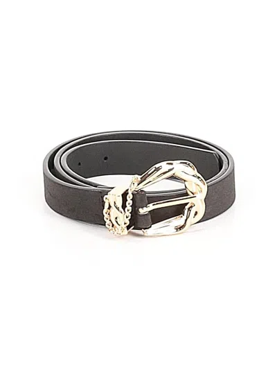 Pre-owned Linea Pelle Belt In Black