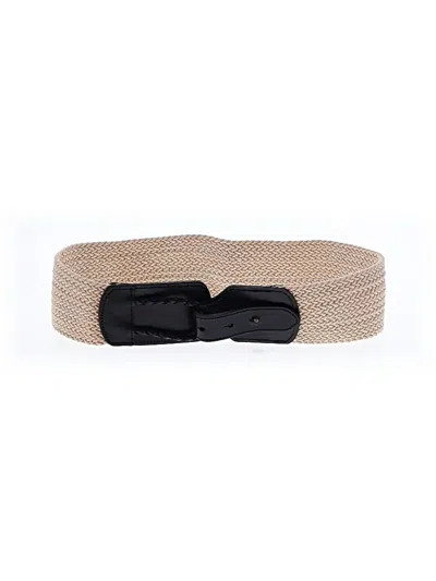 Pre-owned Linea Pelle Belt In Ivory