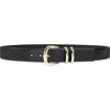 Linea Pelle Chunky Harness Faux Leather Belt In Multi