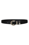 Linea Pelle Jewelry Keepers Belt In Black