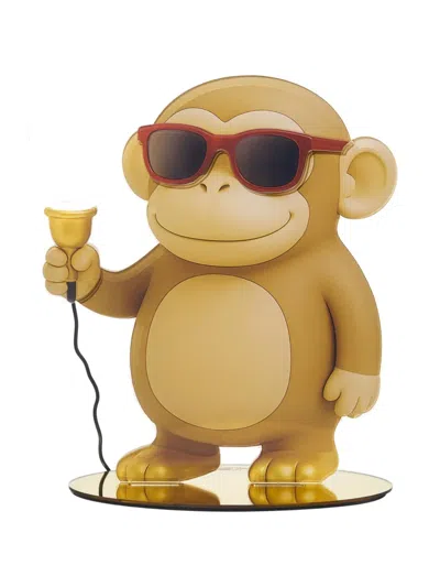 Linee Recanati Lucepet Sunglasses Monkey Table Lamp In Neutral
