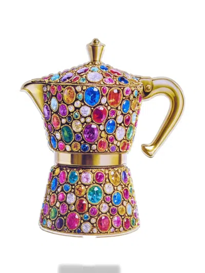 Linee Recanati Multi-coloured Decorative Home Decor In Gold