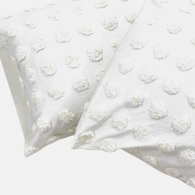 Linen House Haze Housewife Pillowcase Pair (white) (20 X 30in) (uk