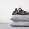 Linen Tales Linen Pillowcase In King Size In Light Grey