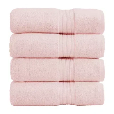Linery 4-pc. Quick Dry Bath Towel In Pink
