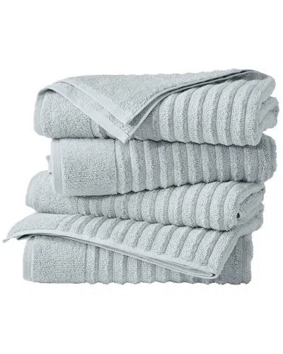 Linery & Co . 4pc Karina Combed Cotton Bath Towel Set