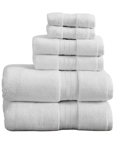Linery & Co . 6pc Chiara 100% Cotton Premium Bath Towel Set