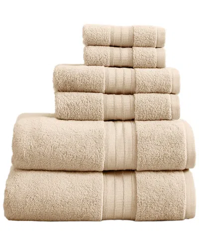 Linery & Co . 6pc Chiara 100% Cotton Premium Bath Towel Set In Pink