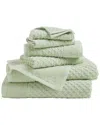 Linery & Co Cotton Diamond Waffle Texture Bath Towels
