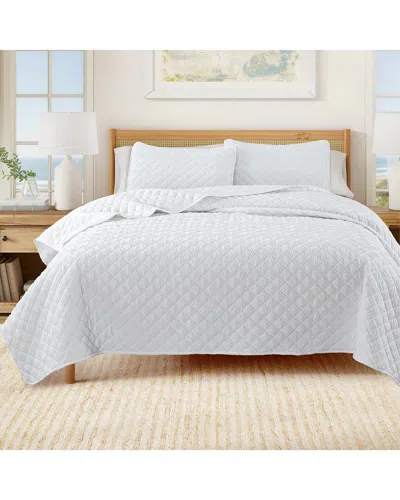 Linery & Co . Diamond Textured Quilt Set