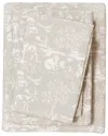 Linery & Co Elevated Holiday 100% Turkish Cotton Flannel Sheet Set In Neutral