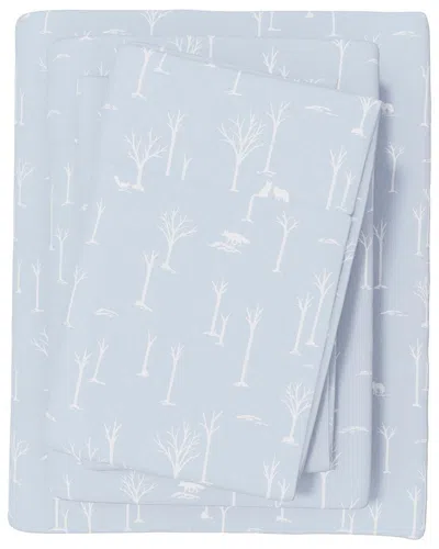 Linery & Co Elevated Lodge 100% Turkish Cotton Flannel Sheet Set