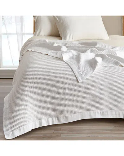 Linery & Co . Hazel Lightweight Waffle Weave Cotton Twin Bedding In White
