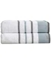 Linery & Co Luxury Cotton Decorative Towel Set In Multi