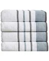 Linery & Co Luxury Cotton Decorative Towel Set In Multi