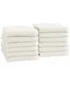 Linery & Co Luxury Cotton Textured Bath Towel In White