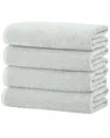 Linery & Co Luxury Cotton Textured Bath Towel In White