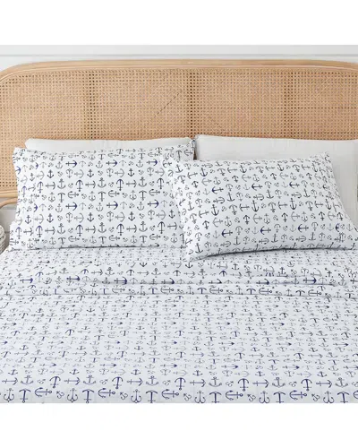 Linery & Co . Newport Ultra-soft Coastal-inspired Sheet Set In White