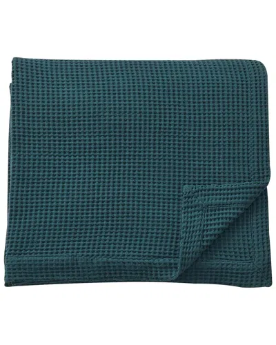 Linery & Co Waffle Weave Textured Cotton Blanket