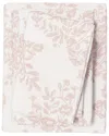 Linery & Co Winter Florals 100% Turkish Cotton Flannel Sheet Set In Neutral