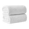 Linery Cotton 2 Pc Oversized 2-pc. Bath Sheet In White