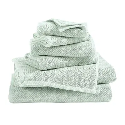 Linery Cotton Loop Textured 6-pc. Quick Dry Bath Towel Set In Blue