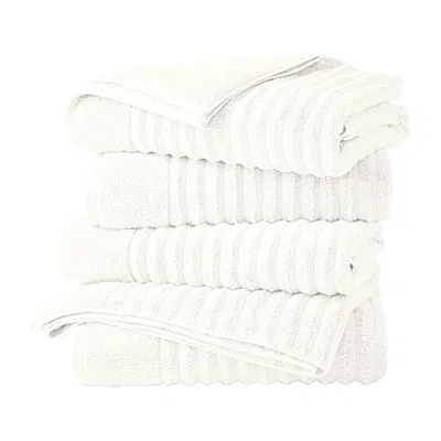 Linery Luxurious Cotton 4-pc. Quick Dry Bath Towel In Beige