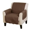 Linery Medallion Chair Protector In Brown