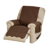 Linery Medallion Chair Protector In Brown