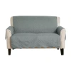 Linery Medallion Loveseat Protector In Gray