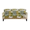 Linery Patchwork Sofa Protector In Pink
