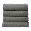 Linery Popcorn 4-pc. Quick Dry Bath Towel In Gray