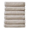 Linery Popcorn 6-pc. Hand Towel In Brown