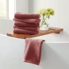 Linery Popcorn 6-pc. Hand Towel In Pink