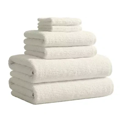 Linery Turkish Cotton 6-pc. Quick Dry Bath Towel Set In Sand