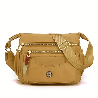 Lingra Crossbody Bags For Women Ultra-light Shoulder Bag Ladies Handbag With Adjustable Wide Strap Hobos &  In Beige