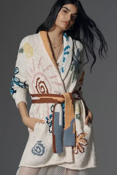 Lingua Franca Benetos Robe Cardigan Sweater