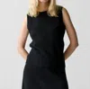 Shop Lingua Franca Brushed Wool Vest In Black