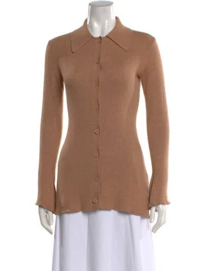 Pre-owned Lingua Franca Sweater In Neutral