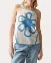 Lingua Franca Kampos Halter Top In White