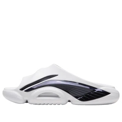 Li-ning Bad Five Slides 'standard White Black' In Multi