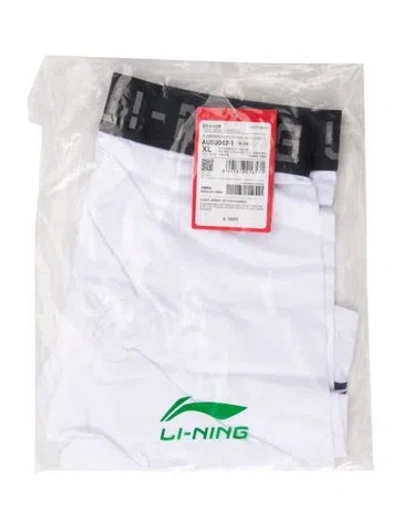 Pre-owned Li-ning Robe W/ Tags In White