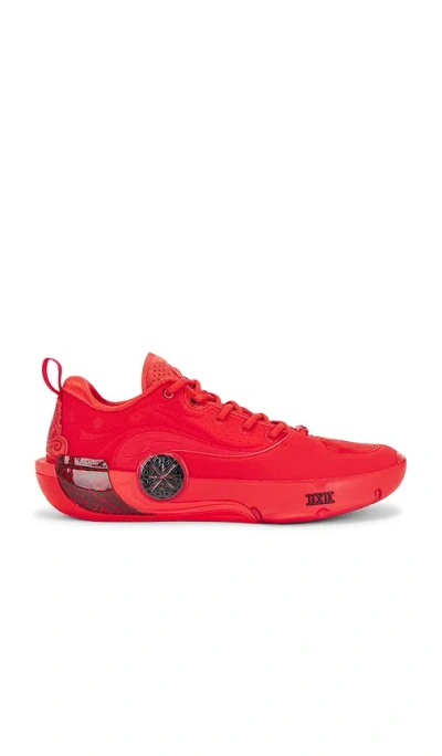 Li-ning Way Of Wade 12 Go Home Sneaker In Red